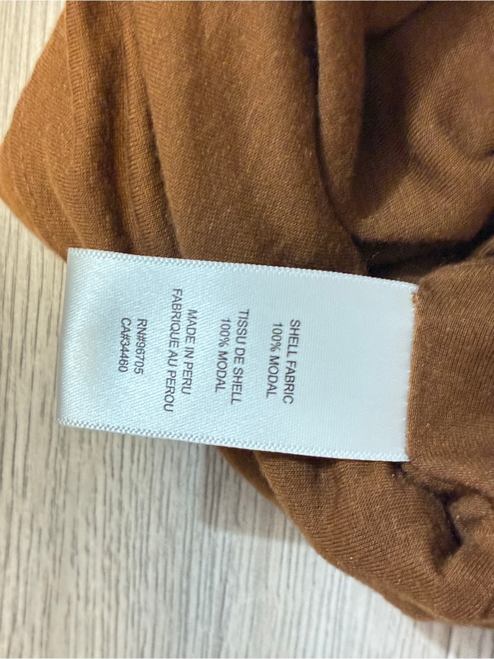Rebecca Taylor Brown Ruched Modal Maxi Dress Size S Chocolate Tank Dress - Picture 10 of 10